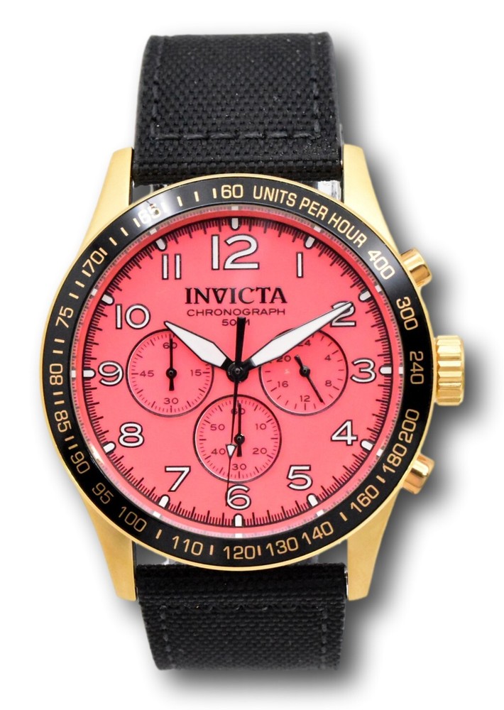 Invicta Night Vision Super Luminous Dial Men's 44mm Chrono Watch 40521