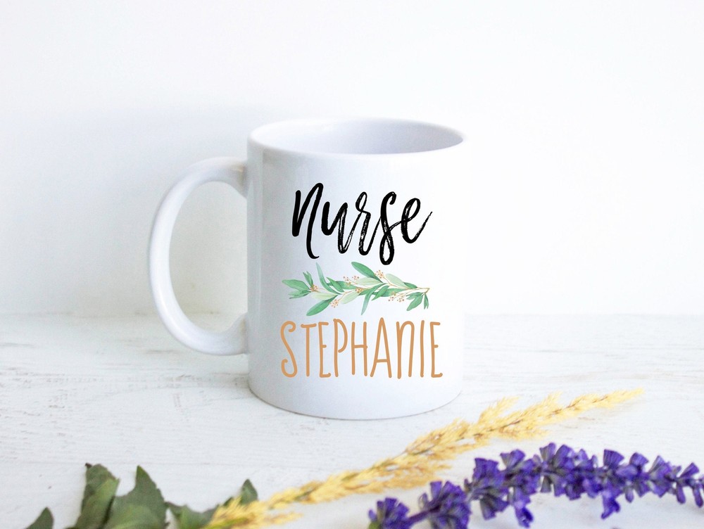 Gift For Nurse Nurse Personalized Coffee Mug Nurse Custom Gift Nurse Graduation