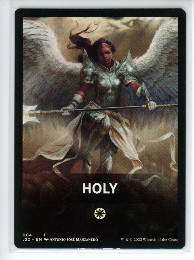 HOLY THEME CARD Jumpstart 2022 #4 J22(NM+)(MTG)