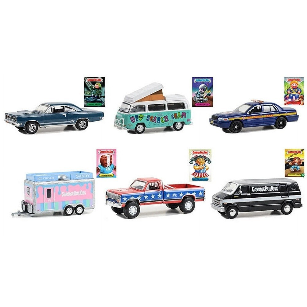 Greenlight Collectibles Garbage Pail Kids (GPK) Series 5 Diecast - You Choose!