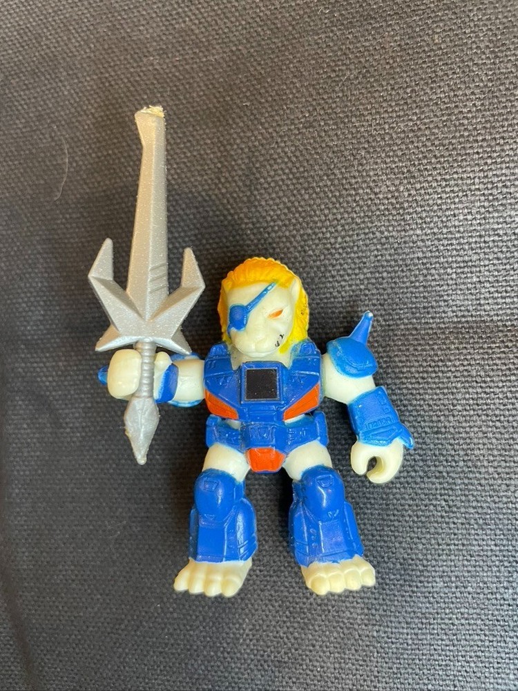 Battle Beasts Pirate Lion #1 Complete With Sword Hasbro w damaged Sword