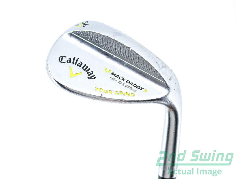 Callaway Mack Daddy 2 Tour Grind Chrome Wedge Sand 54° Steel Stiff Right 36.5in