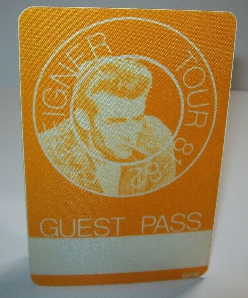 Foreigner Backstage Pass James Dean Photo Original 1982 NOS Rock Music