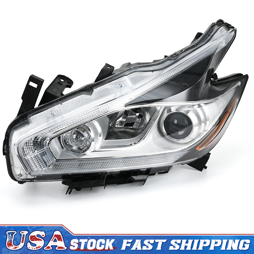 2015-2018 Nissan Murano Left Driver Side Halogen Headlamp Replacement