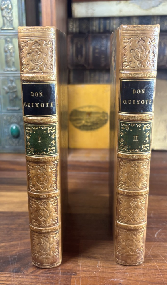 Don Quixote, Two Illustrated Volumes, Printed 1833 In London