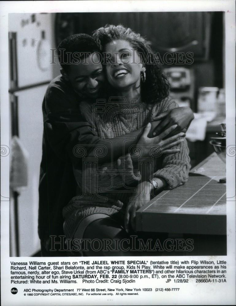 1992 Press Photo Vanessa Williams Actress - DFPC90773