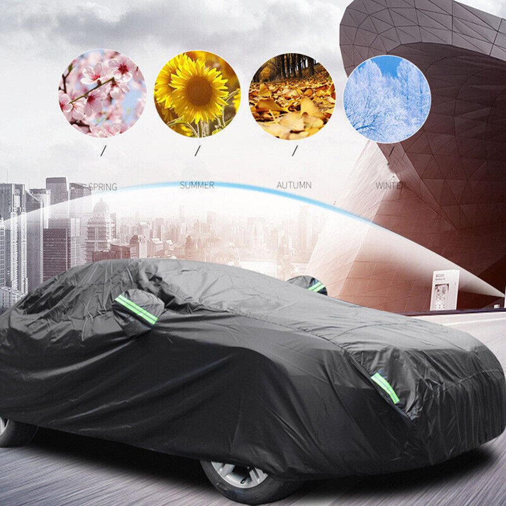 UV-Resistant Waterproof Car Cover for Sun and Rain Protection