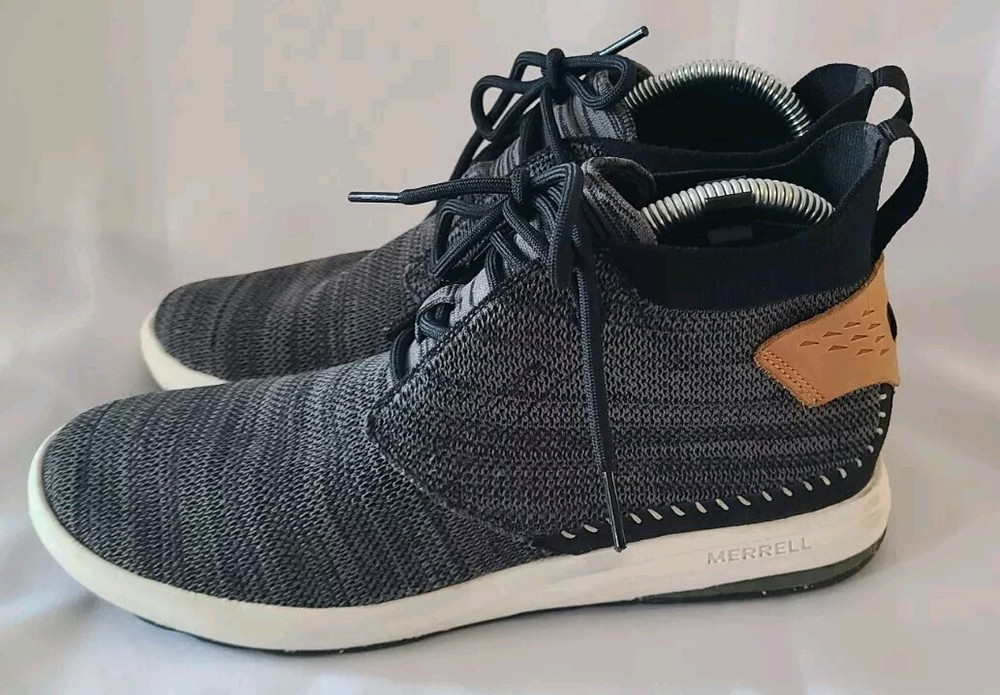 Merrell Gridway Mid Negro Calzado de Rendimiento Zapatilla al Tobillo Mujer Talla 9