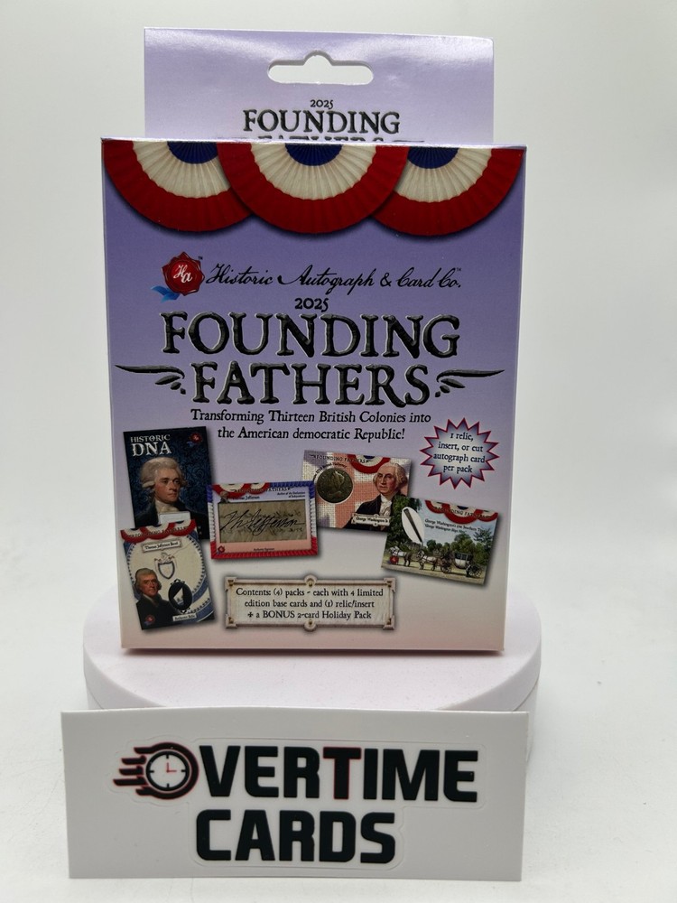 2025 Historic Autographs Founding Fathers Sealed Collectors Box