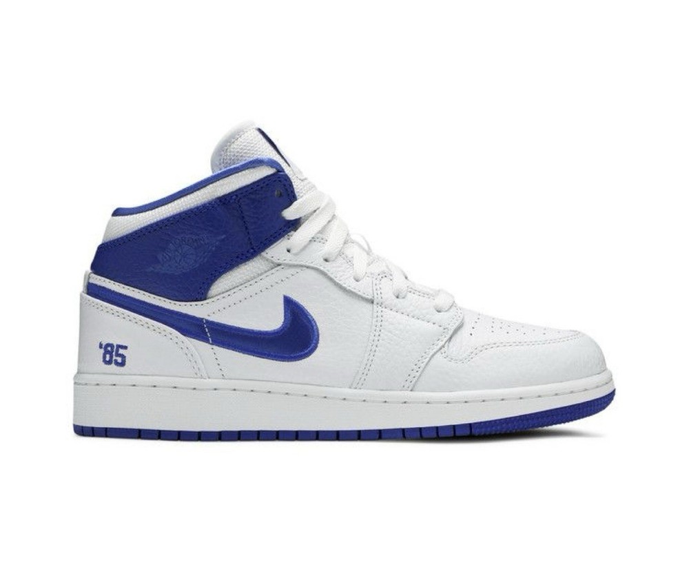 NEW Jordan 1 Mid SE '85 Dual Color Red Blue OKC Retro RARE DH0200-100 Sz 3.5 - 6