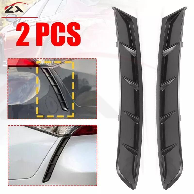 Pair of Rear Bumper Extension Trim Molding L&RH for 2018 2019 2021 Toyota Camry