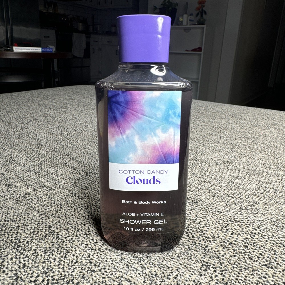 BATH & BODY WORKS COTTON CANDY CLOUDS SHOWER GEL 10 FL OZ