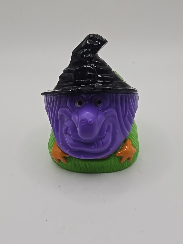 Vintage 1998 McDonalds Haunted Halloween Witch/Monster Happy Meal Toy