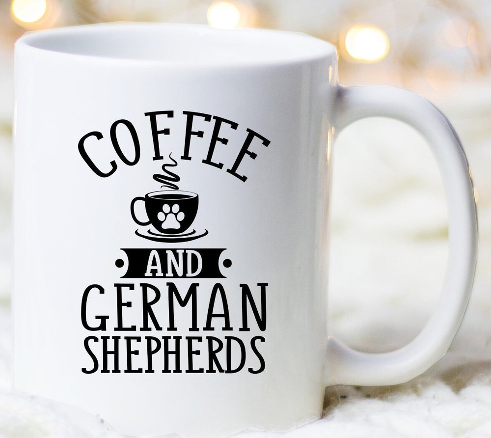 Coffee And German Shepherds Mug German Shepherd Coffee Mug German Shepherd Lover