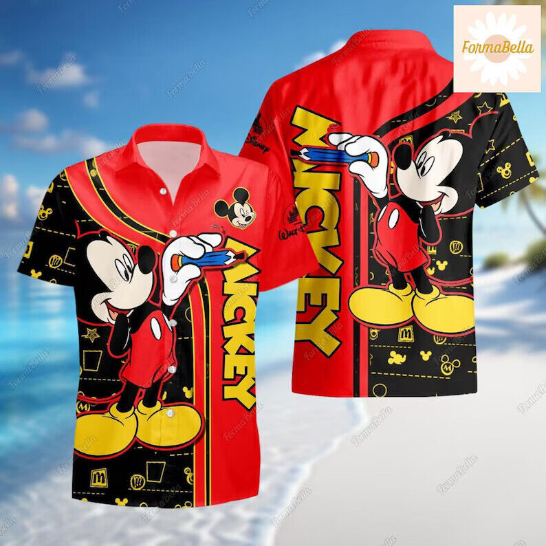 Mickey Mouse 3D HAWAII SHIRT Mother Day Gift All Over print Best Price Us Size