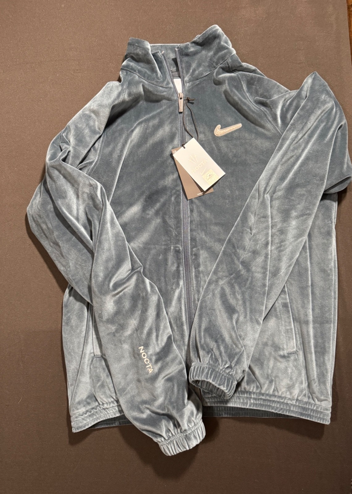 Nike x NOCTA Swarovski Velour Zip Jacket, Men’s Size M NWT DV3734-454