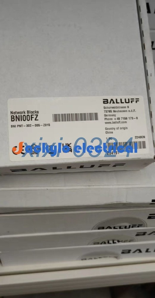 1 NEW BALLUFF BNI PNT-302-005-Z015 BNI00FZ Network Module DHL shipping