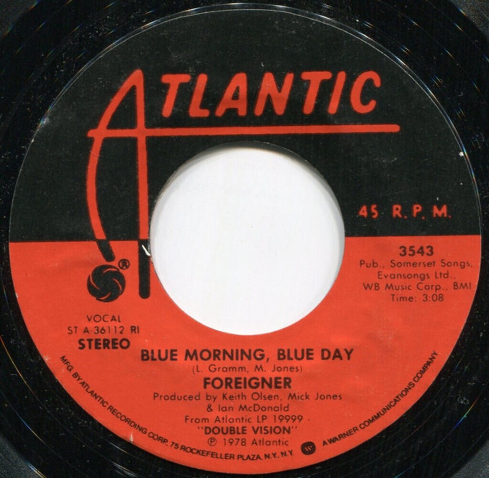 Foreigner - Blue Morning, Blue Day (7