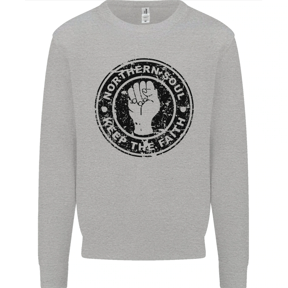 Northern Soul Keeping the Faith Mens Sweatshirt Jumper