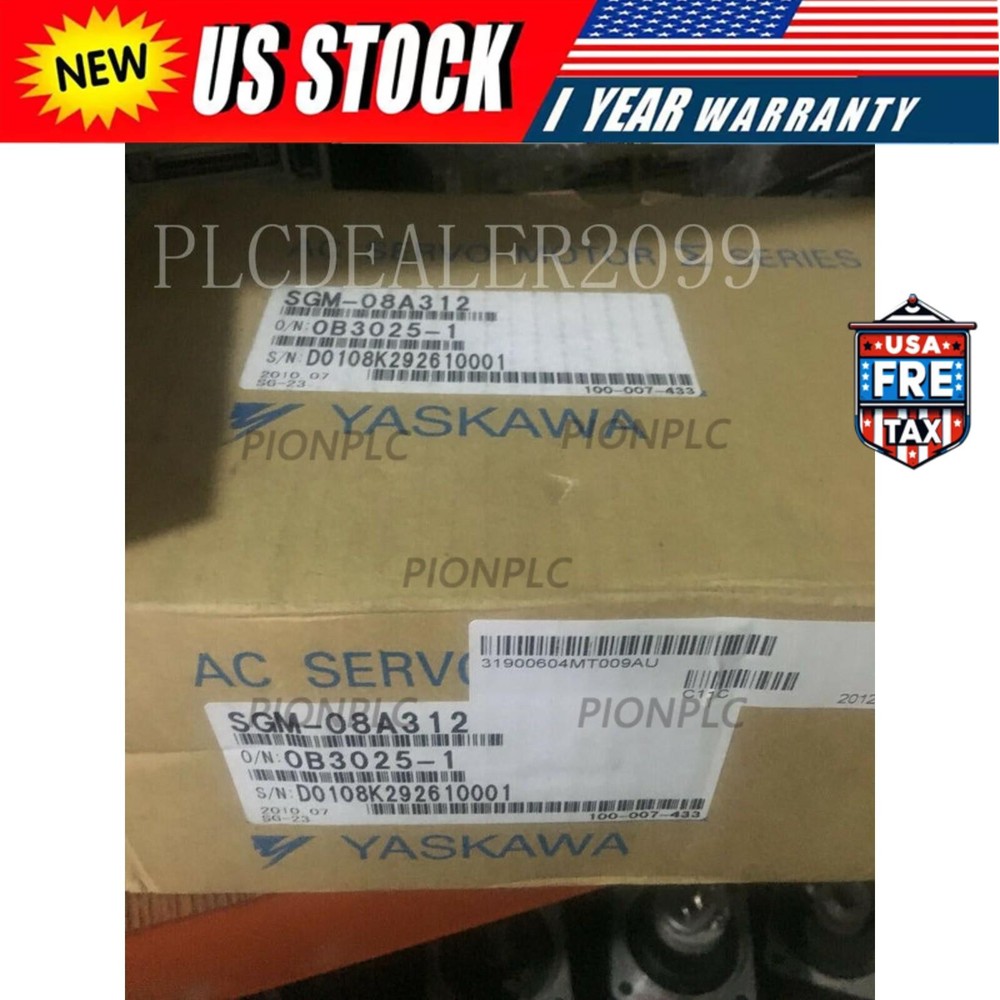 1PC New Yaskawa SGM-08A312 AC Servo Motor In Box