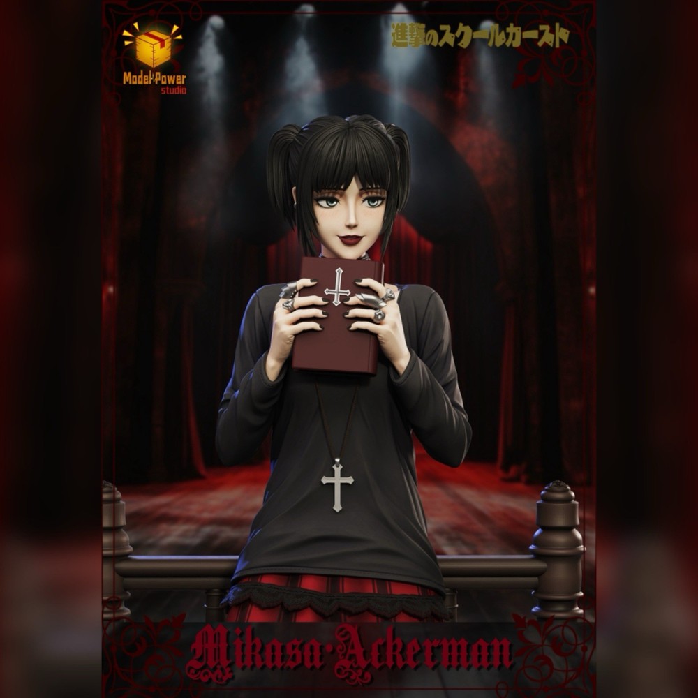 Model Power Studio 1/6 Mikasa Resin Statue Figure *IN HAND UNOPENED*