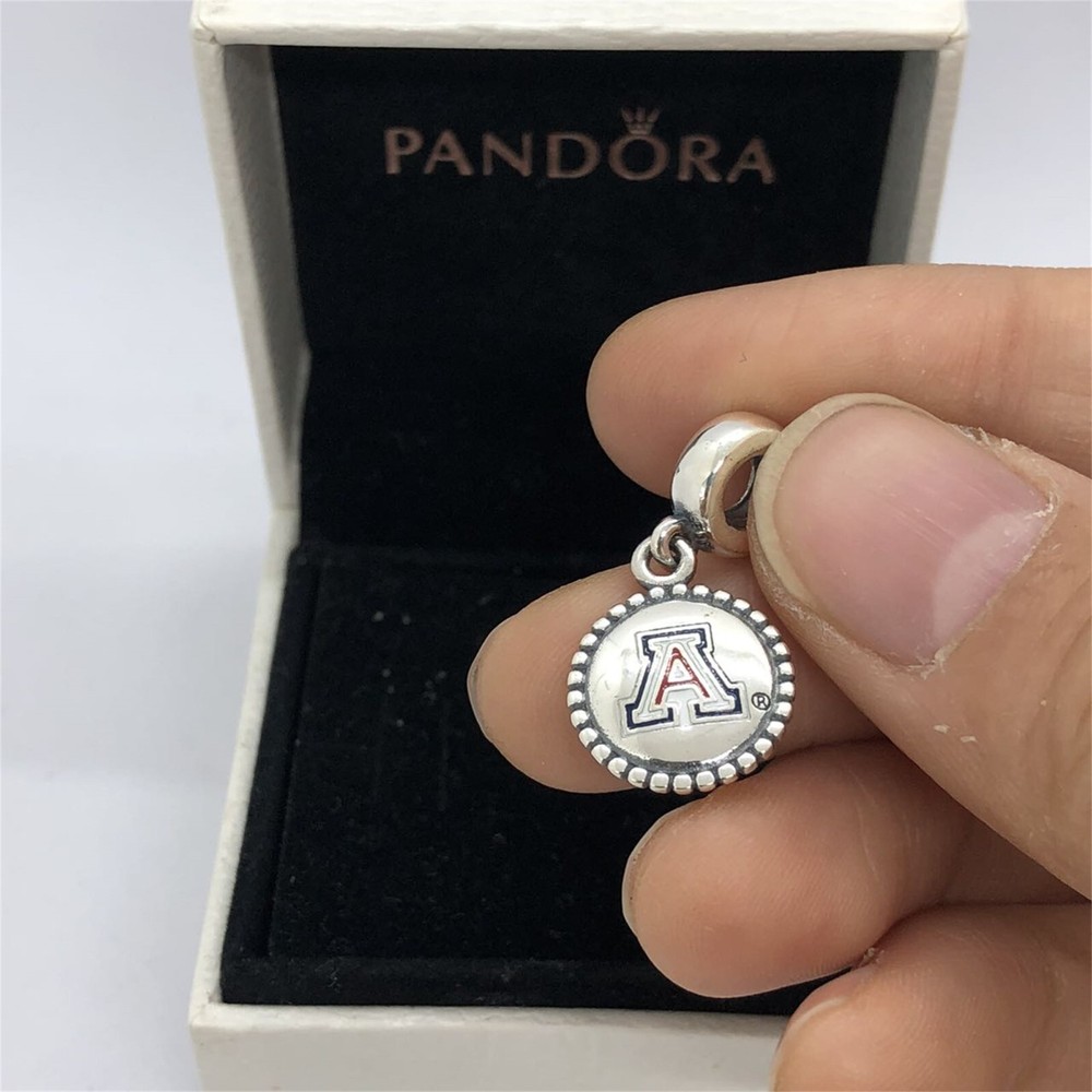 Pandora University of Arizona Dangle Charm S925 Silver with box