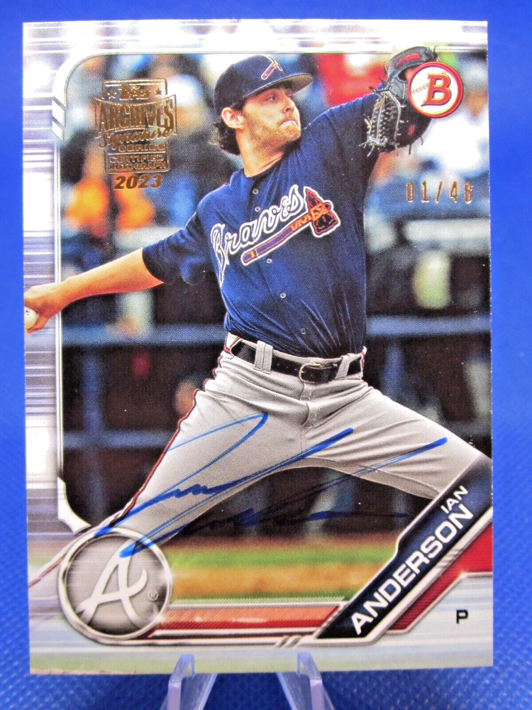 2023 Topps Archives Signature Series BD-185 Ian Anderson Autograph 01/48