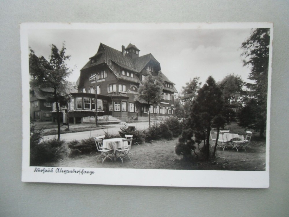 Postcard Kurhaus Alexander hill Kniebis Baiersbronn