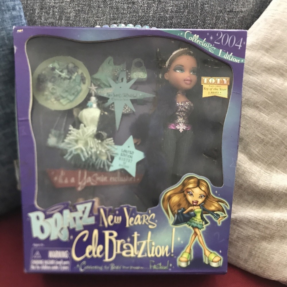 New in Box 2004 Bratz New Years Cele Bratzation Collector's Edition #35737-image