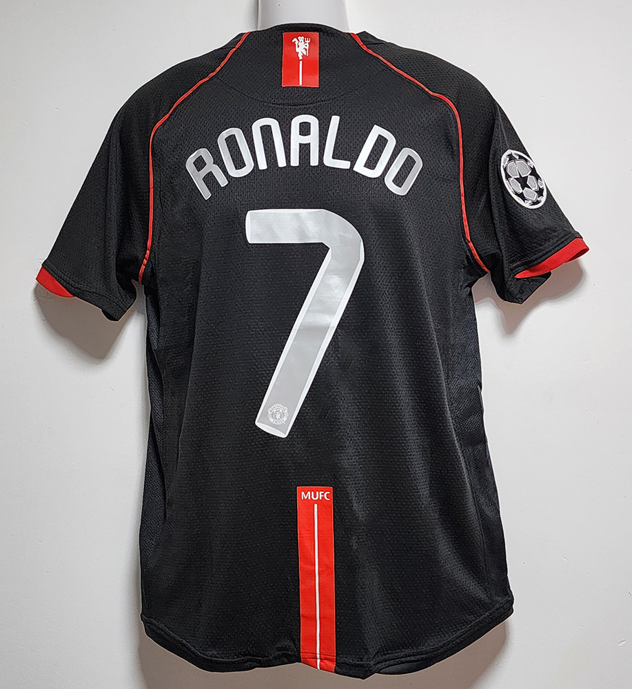 #7 2007/2008 Jersey Away Retro Shirt for Man Black New With Tags