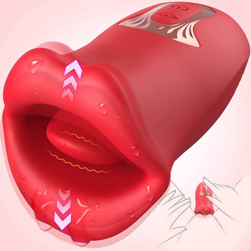 Discreet 5 Speed Personal Massage Vibrator Licking Massager for Women Gift