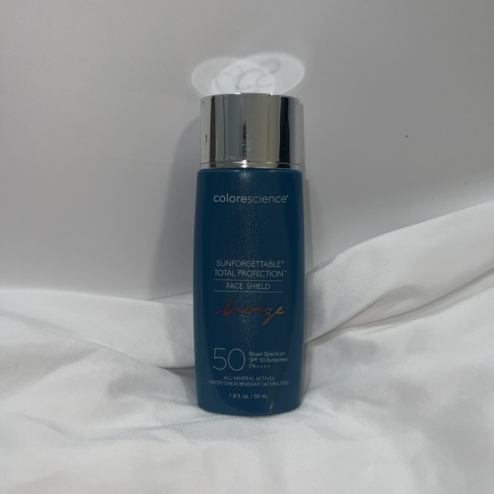 Colorescience Total Protection Bronze Tinted SPF 50 Face Shield 1.8 oz Unboxed
