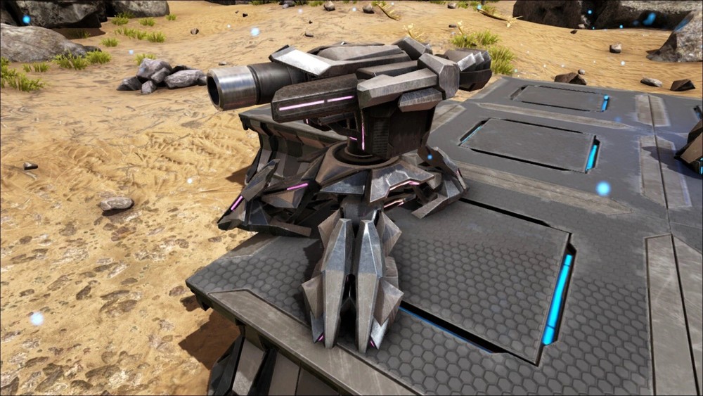 Ark Survival Ascended Crossplay PvP 10 Tek Turret