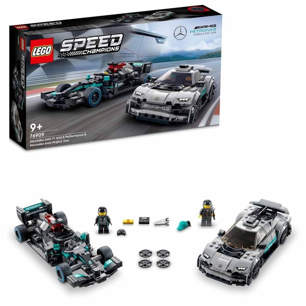 LEGO Mercedes-AMG F1 W12 E Performance & Mercedes-AMG Project One 76909