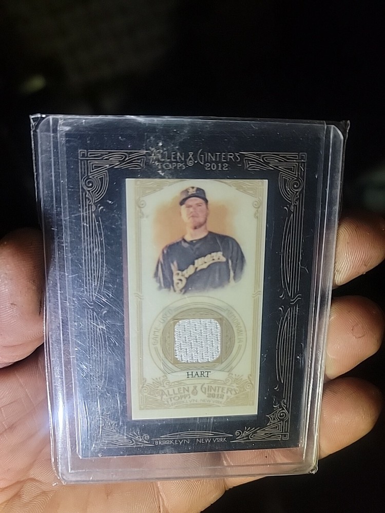 2012 Topps Allen & Ginter's - Framed Mini Relics #AGR-CH Corey Hart (MEM)