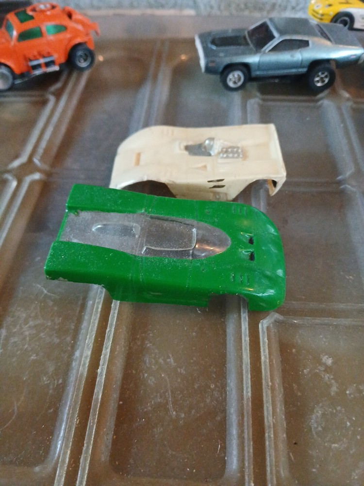 vintage slot car AFX Lexan Bodies Hop Up Parts