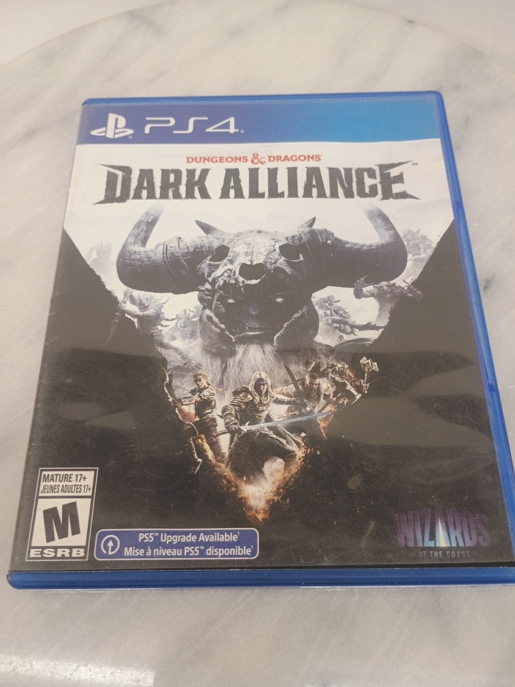 Dungeons & Dragons Dark Alliance PS4 Playstation VG Condition NO Book