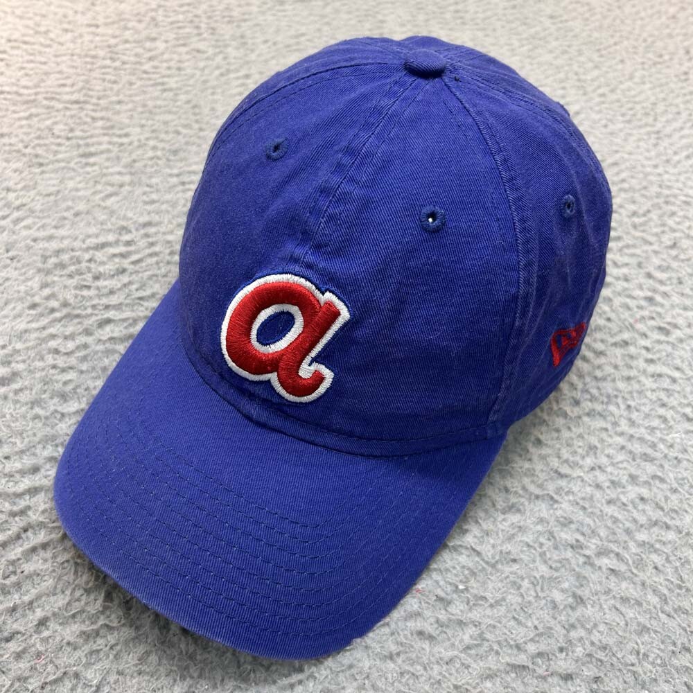 Atlanta Braves Hat Cap Men One Size Strapback   New Era Cooperstown Collection