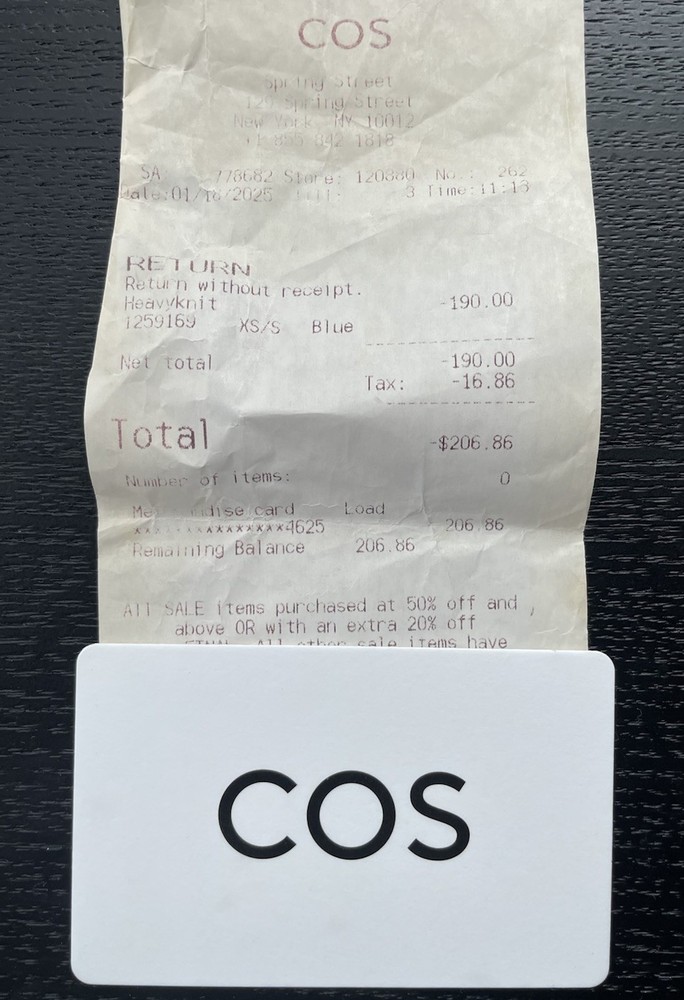 COS Gift Card-image
