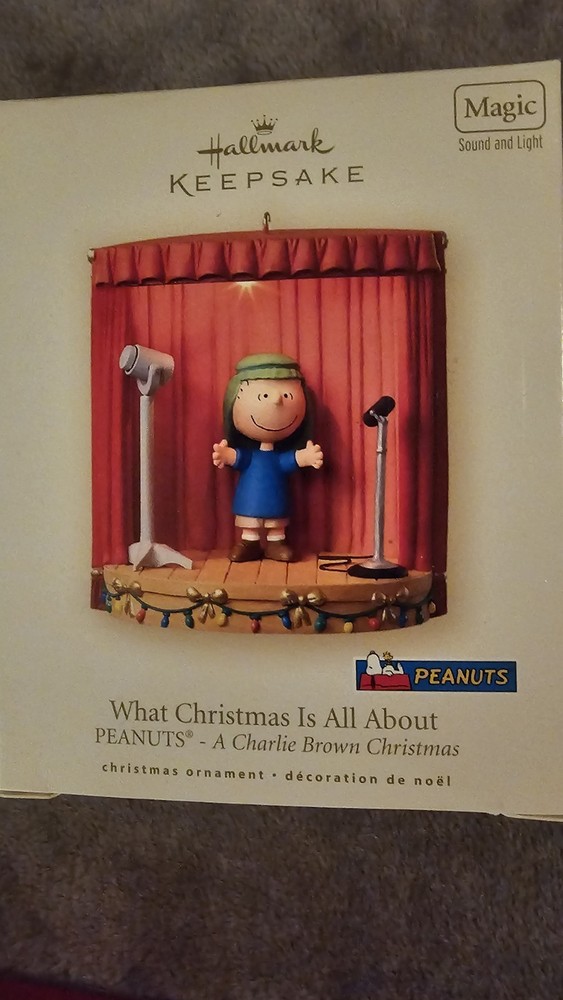 Hallmark QXI7639 What Christmas Is About 2007 Keepsake Ornament