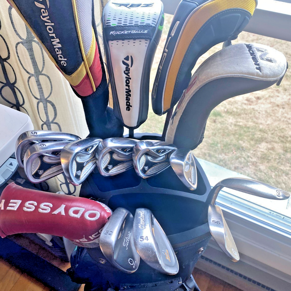 $1800 - Complete Set of Amateur Golf Clubs (RH) - Each club METICULOUSLY Chosen