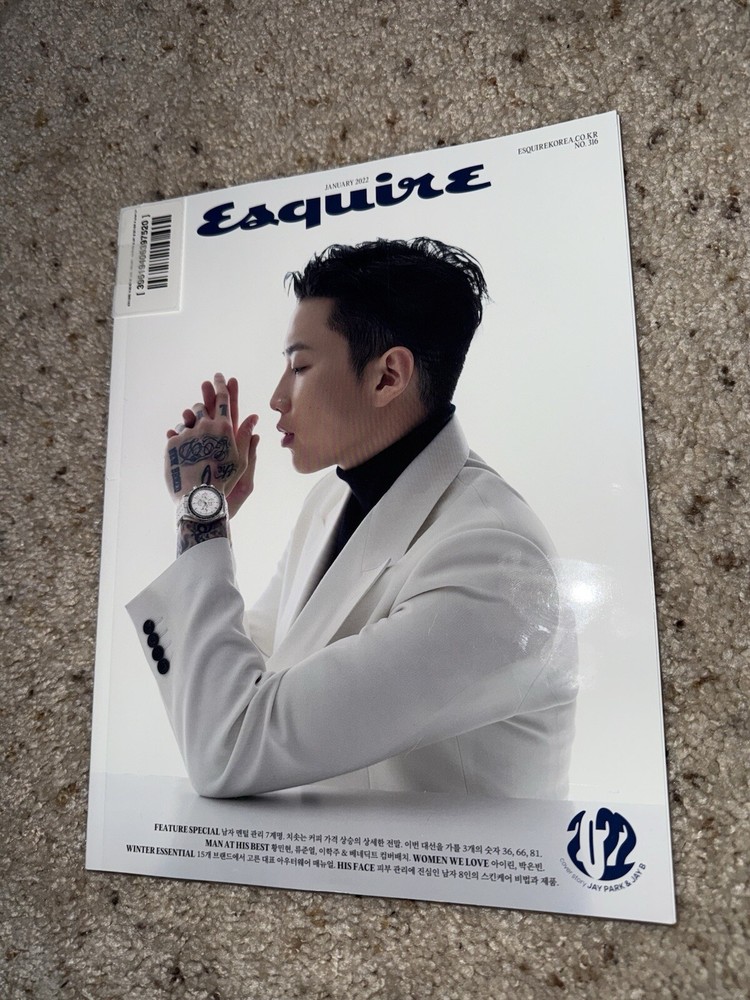 Jay Park(Cover) GOT7 JB Irene-Whole Magazine/ESQUIRE Korea/January 2022 Tracking