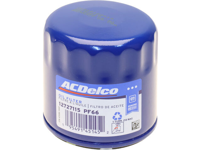 For 2019 Cadillac CT6 Oil Filter AC Delco 69425JMXM 2.0L 4 Cyl Gold Spin-on