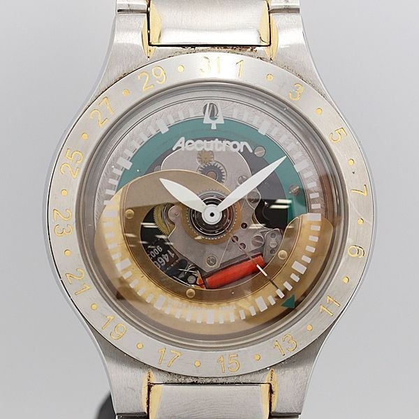 Bulova Accutron AT/Automatic Men's Watch Deadstock Grade Box Included Used