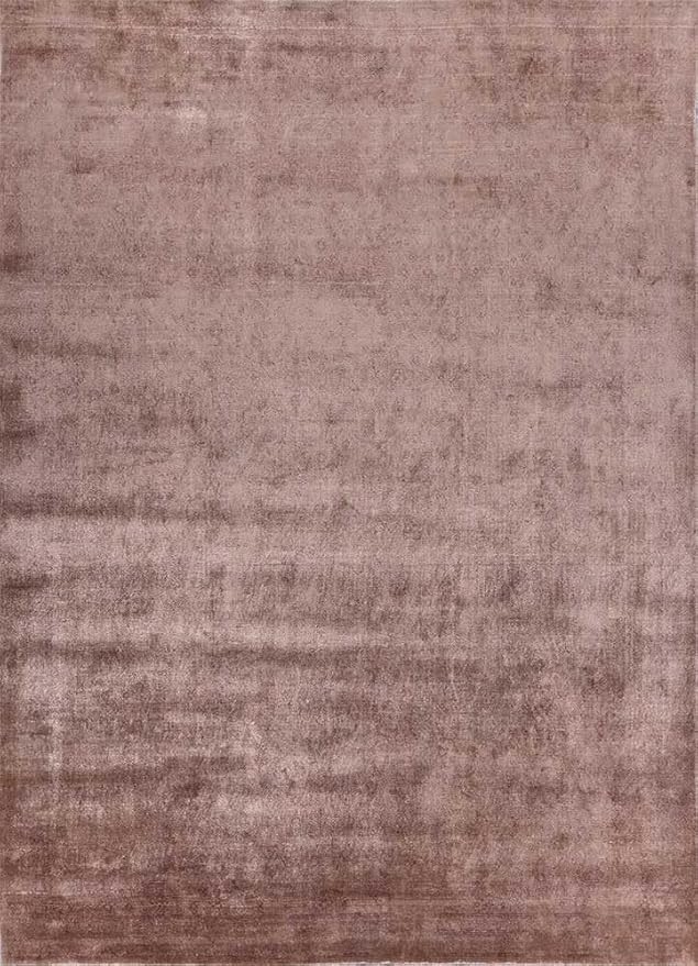 New Hand Loom Viscose Rug Color Gray Brown Luxury Design Area Handmade Carpet Ru