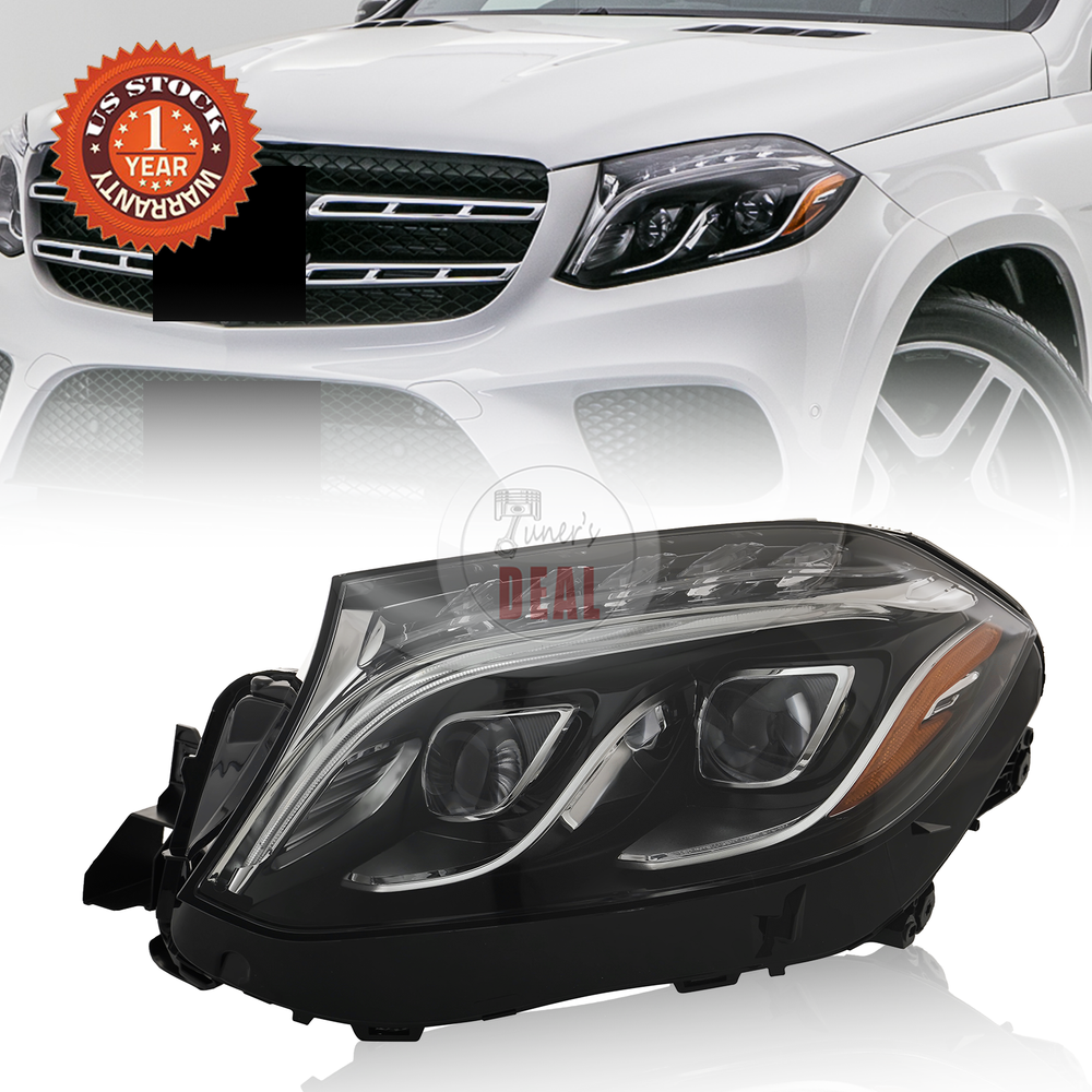2017-2019 Mercedes GLS Class Left Side Full LED Projector Headlight-image