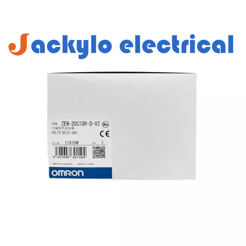 Omron ZEN-20C1DR-D-V2 PLC AUTOMATION ANALOG PROGRAMMABLE RELAY Fast Ship DHL