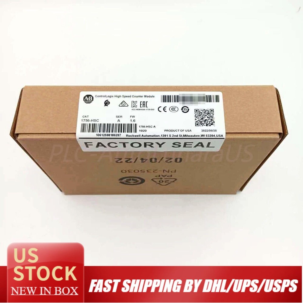 New Sealed AB 1756-HSC ControlLogix High Speed Counter Module US Free Tax