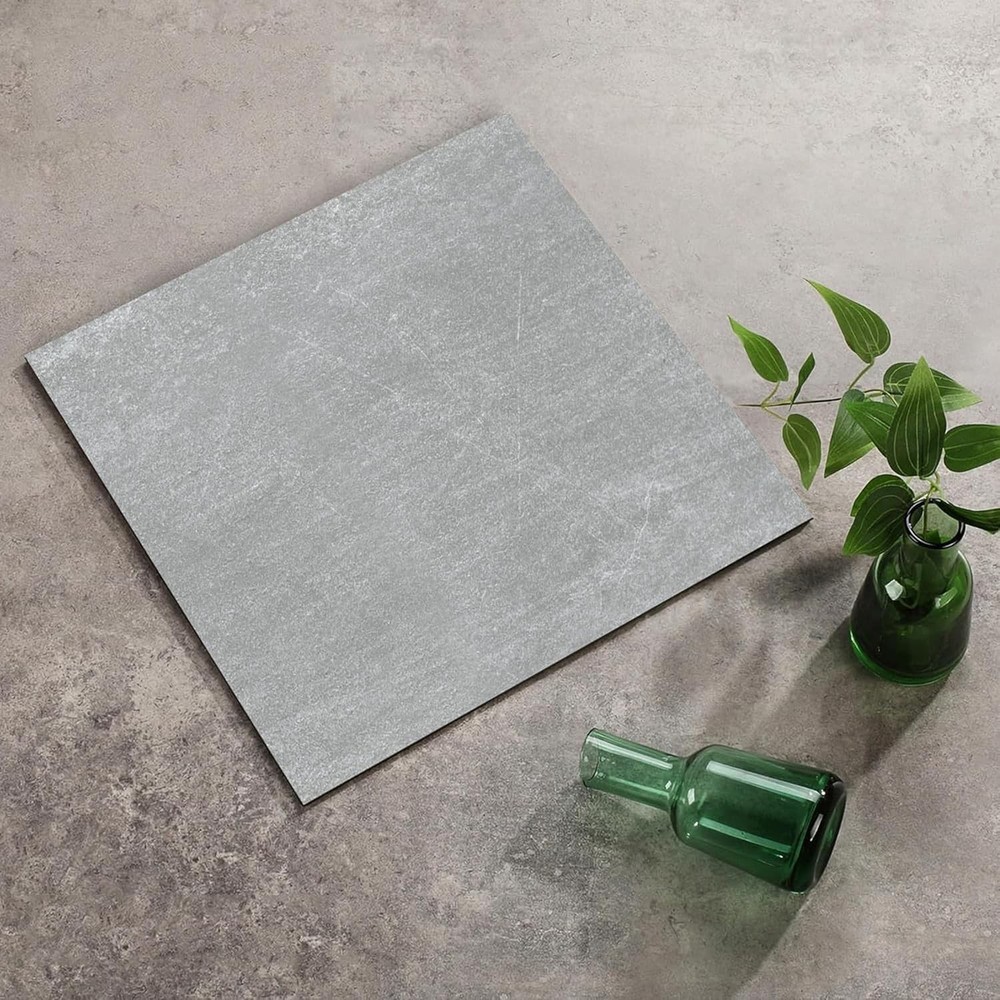 40-Pack Peel & Stick Vinyl Floor Tiles 12x12 Inch Covers 40 Sq Ft Self-Adhesive