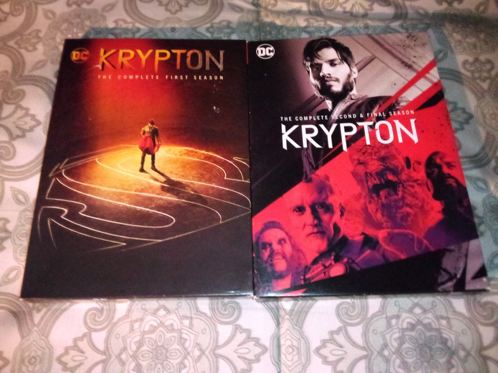 Krypton Complete Series Season 1 & 2 DVD W/Slipcovers & Inserts